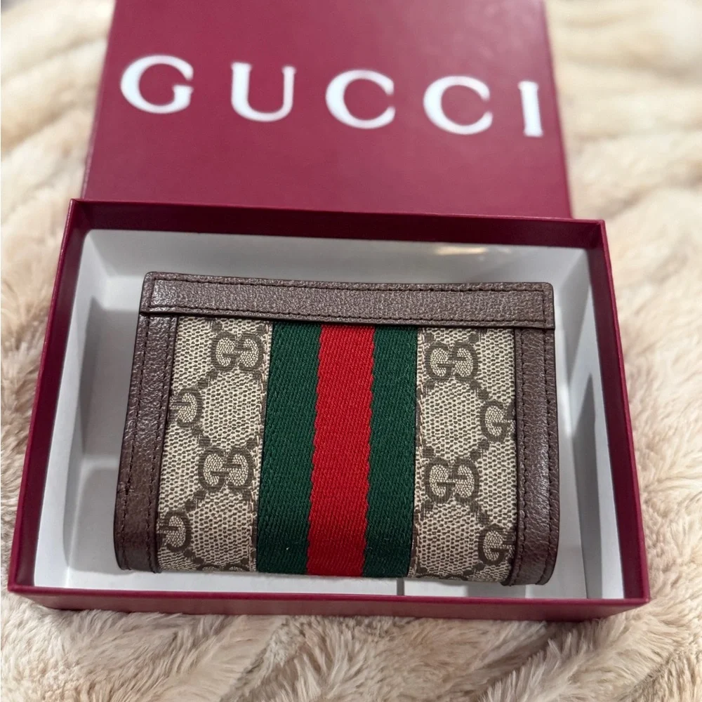 💼 Brand New GG Supreme Ophidia Gucci Wallet – Unused – Graduation Gift 🖤 - Picture 2 of 6